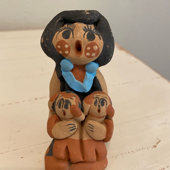 Carol Sando Vintage Pottery Storyteller Doll - Picture 7 of 10